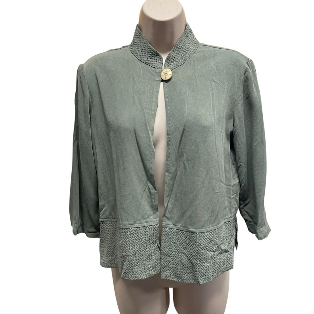 Rabbit rabbit designs women’s sage green cardigan petite 4 cottagecore lagenlook